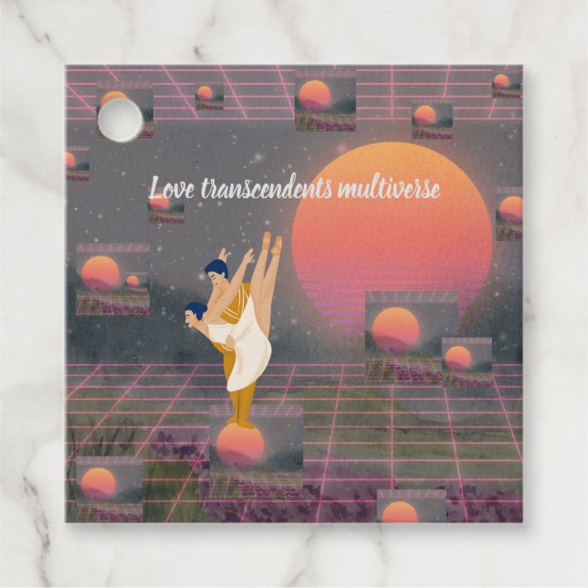 Love Transcends Multiverse Favour Tags (Front)