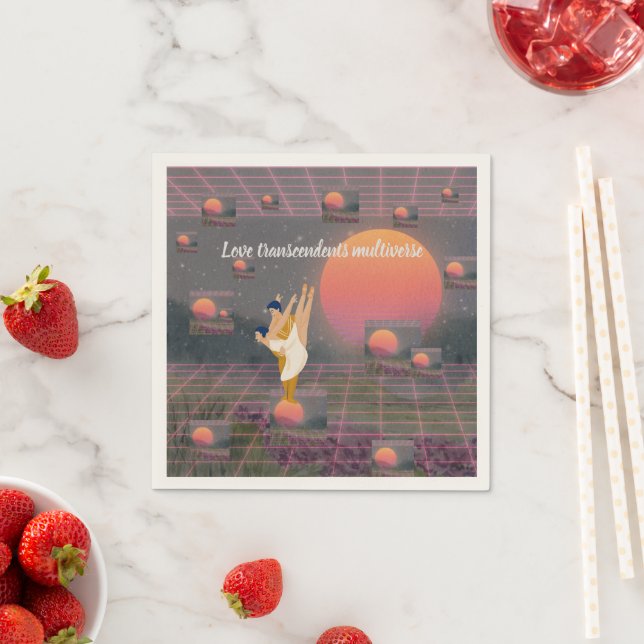 Love Transcends Multiverse Napkin (Insitu)