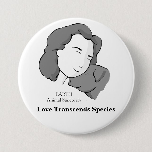 Love Transcends Species Button (Front)