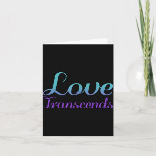 Love Transcends Suicide Prevention Awareness Card