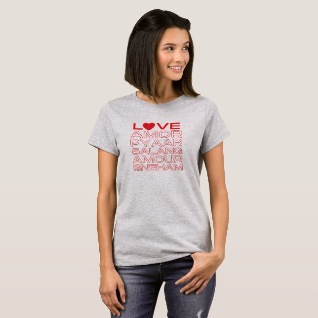 Love Translated T-Shirt (Front Full)