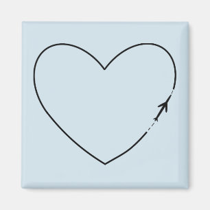 love travel magnet