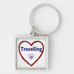 Love Travelling Key Ring