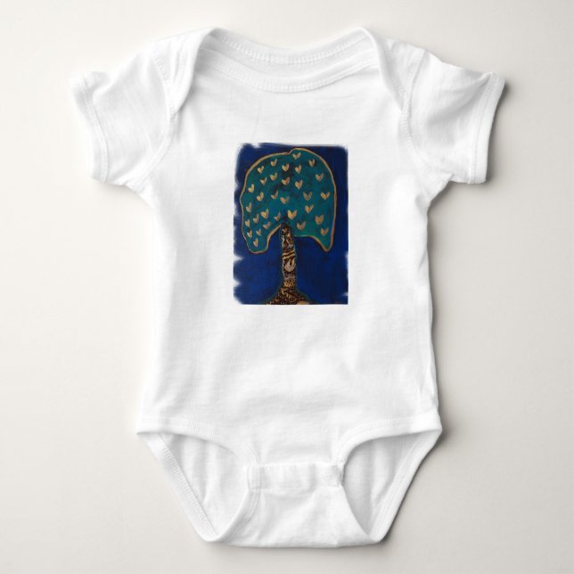 Love Tree Baby Jersey Bodysuit (Front)