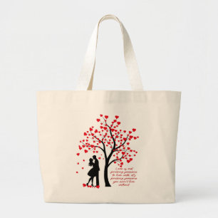 Love Tree Large Tote Bag