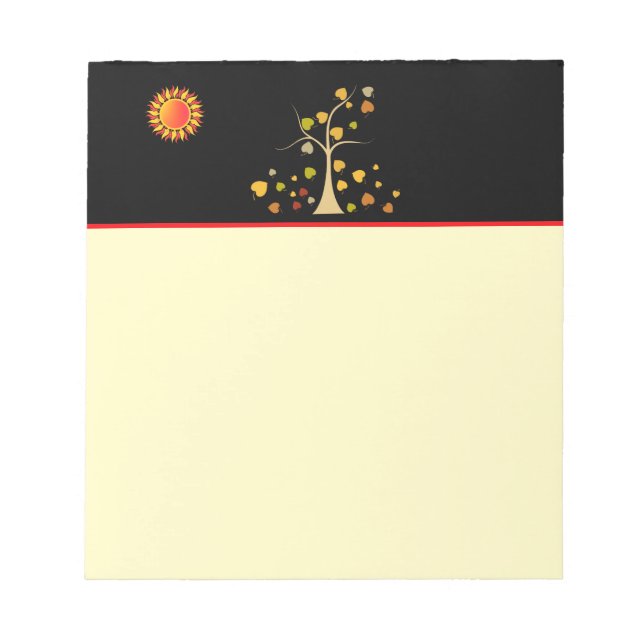 Love Tree Notepad (Front)