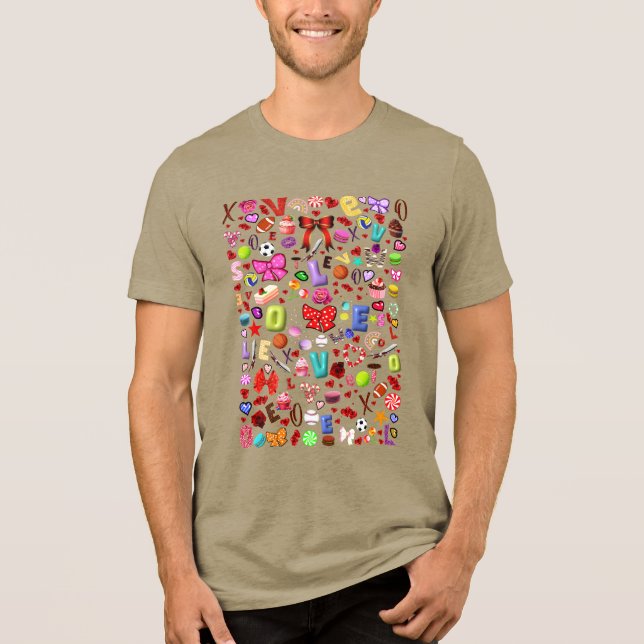 Love Tri-Blend Shirt (Front)