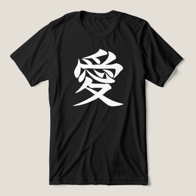 Love Tri-Blend Shirt (Design Front)