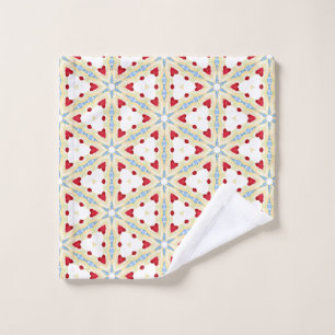 Love Triangle Bath Towel Set