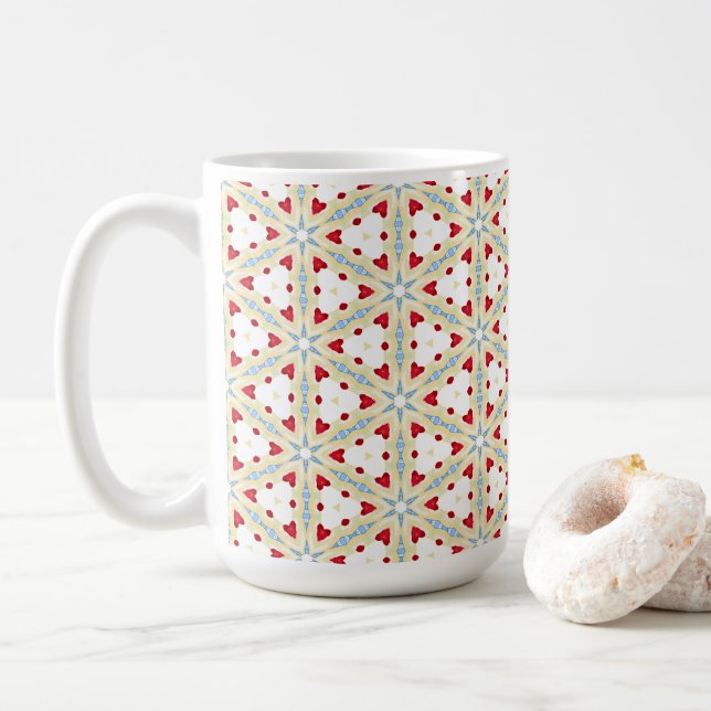 Love Triangle Coffee Mug (With Donut)