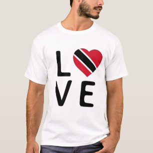 Love - Trinidad and Tobago Flag T-Shirt