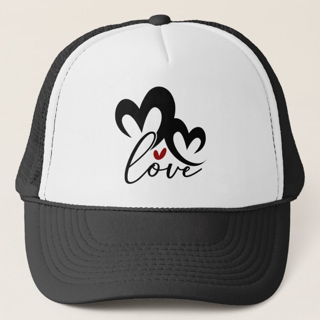 Love Trucker Hat (Front)