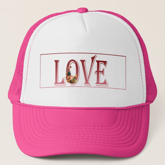 LOVE TRUCKER HAT (Front)