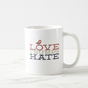 Love Trumps Hate Coffee Mug