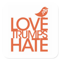 Love Trumps Hate Sticker