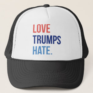 Love Trumps Hate Trucker Hat