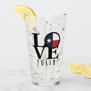 LOVE Tulia Texas Glass