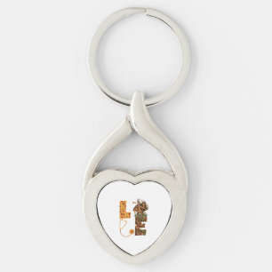 Love Turkey Stethoscope Nurse Life Thanksgiving Au Key Ring