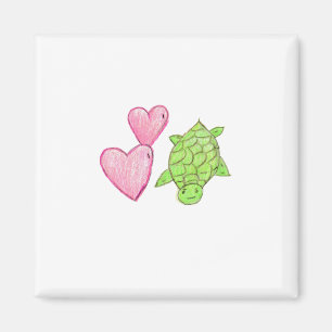 Love Turtle Magnet