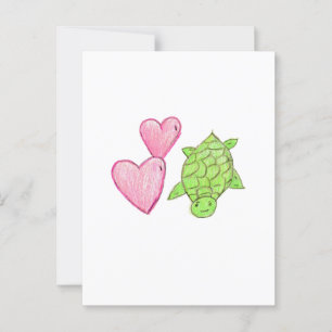 Love Turtle Postcard