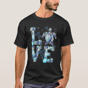 Love Turtles Funny Animal Lover Cute Turtle T-Shirt