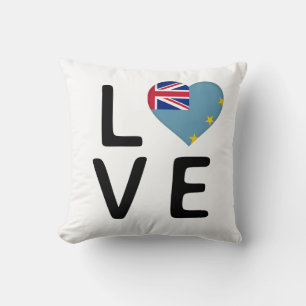 Love - Tuvalu Flag Cushion