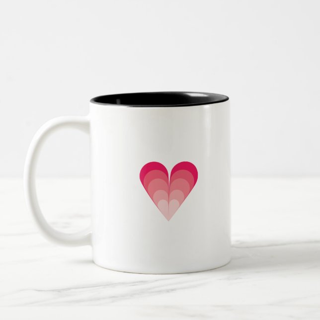 Love Two-Tone Coffee Mug (Left)