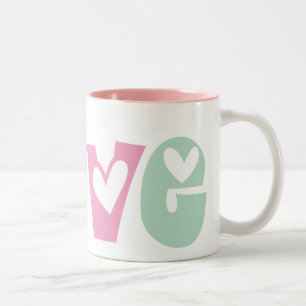 Love Two-Tone Coffee Mug