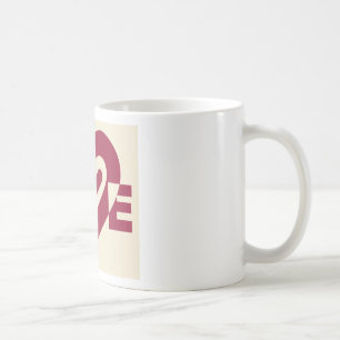 Love Two-Tone Wine Purple Coffee Mug