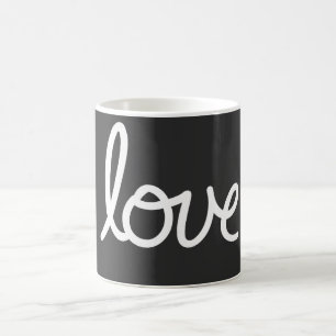 Love Typography Mug
