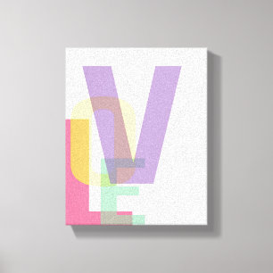 LOVE Typography Print