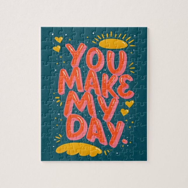 Love Typography Puzzle (Vertical)