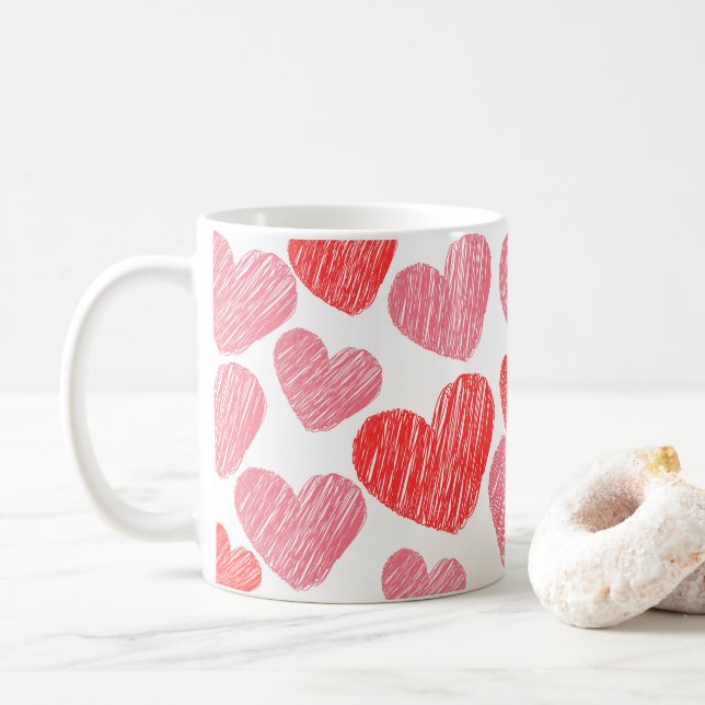 Love U Coffee Mug (With Donut)