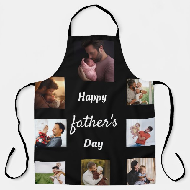 Love u dad happy father's day #2 apron (Front)