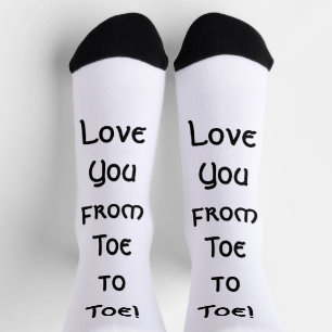 Love U from Toe to Toe - Socks