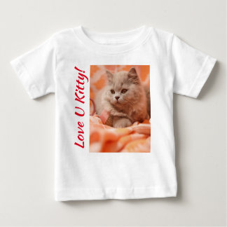 Love U Kitty  Baby T-Shirt