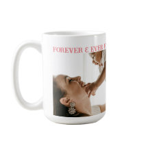 Love U Mum! Custom 2 Photo Coffee Mug