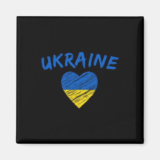 Love Ukraine  Magnet (Front)