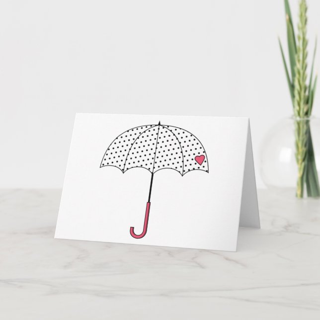 Love Umbrella Card (Front)