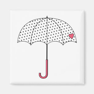 Love Umbrella Magnet
