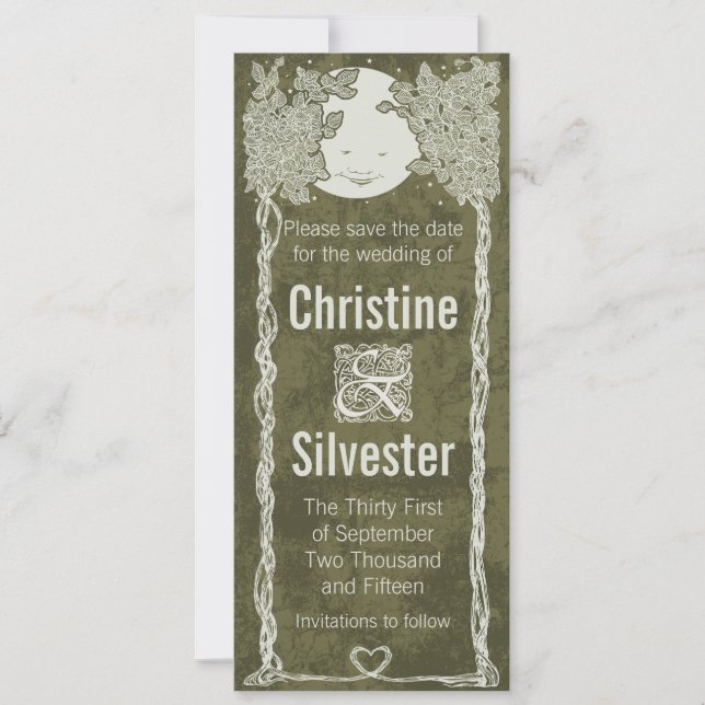 Love Under the Stars, save the date (Front)