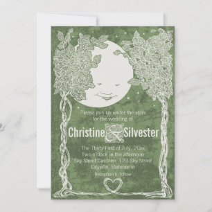 Love Under the Stars, wedding Invitation