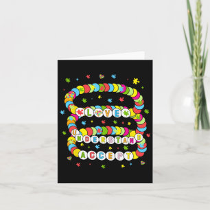 Love Understand Accept Autism Awareness Card