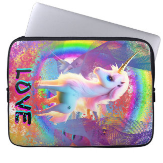 Love Unicorn Rainbow           Laptop Sleeve
