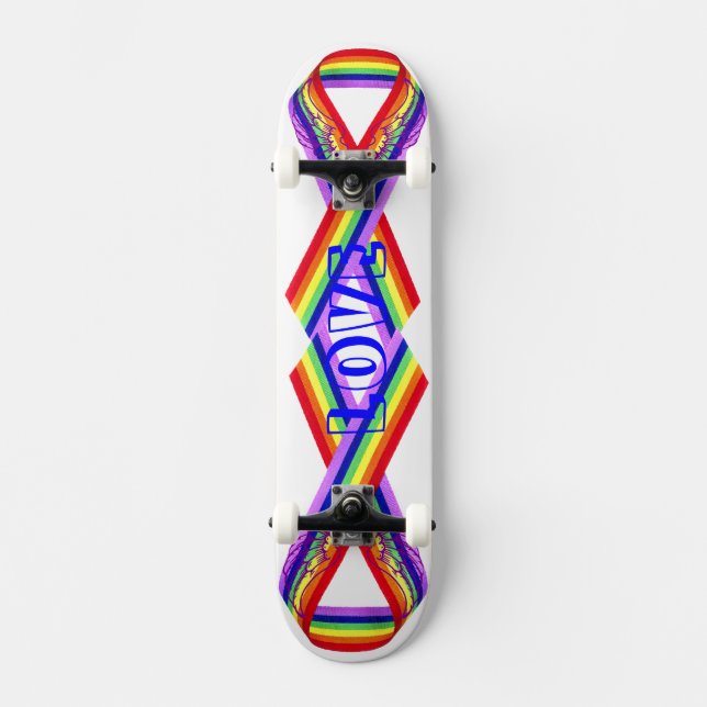 Love & Unity Roller_ Skateboard (Front)