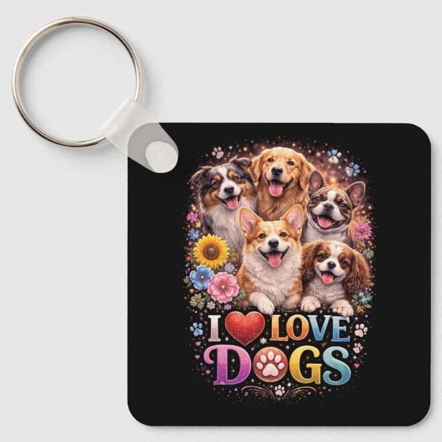 Love Unleashed Key Ring (Front)