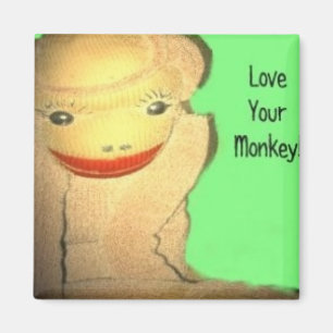 Love Ur Monkey! Magnet