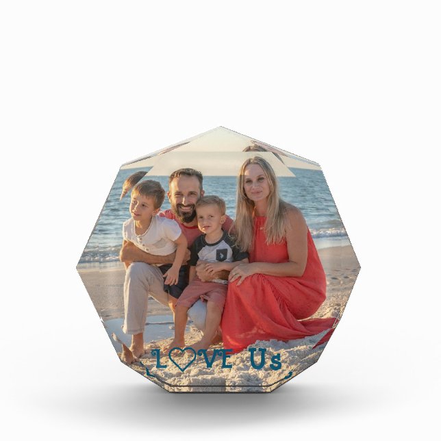 LOVE US Family Favourite Photo Block (Front)