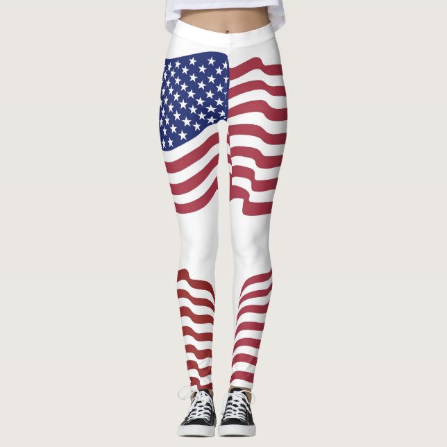 Love USA Fun Lady Leggings (Front)