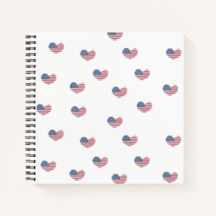 Love usa pattern notebook